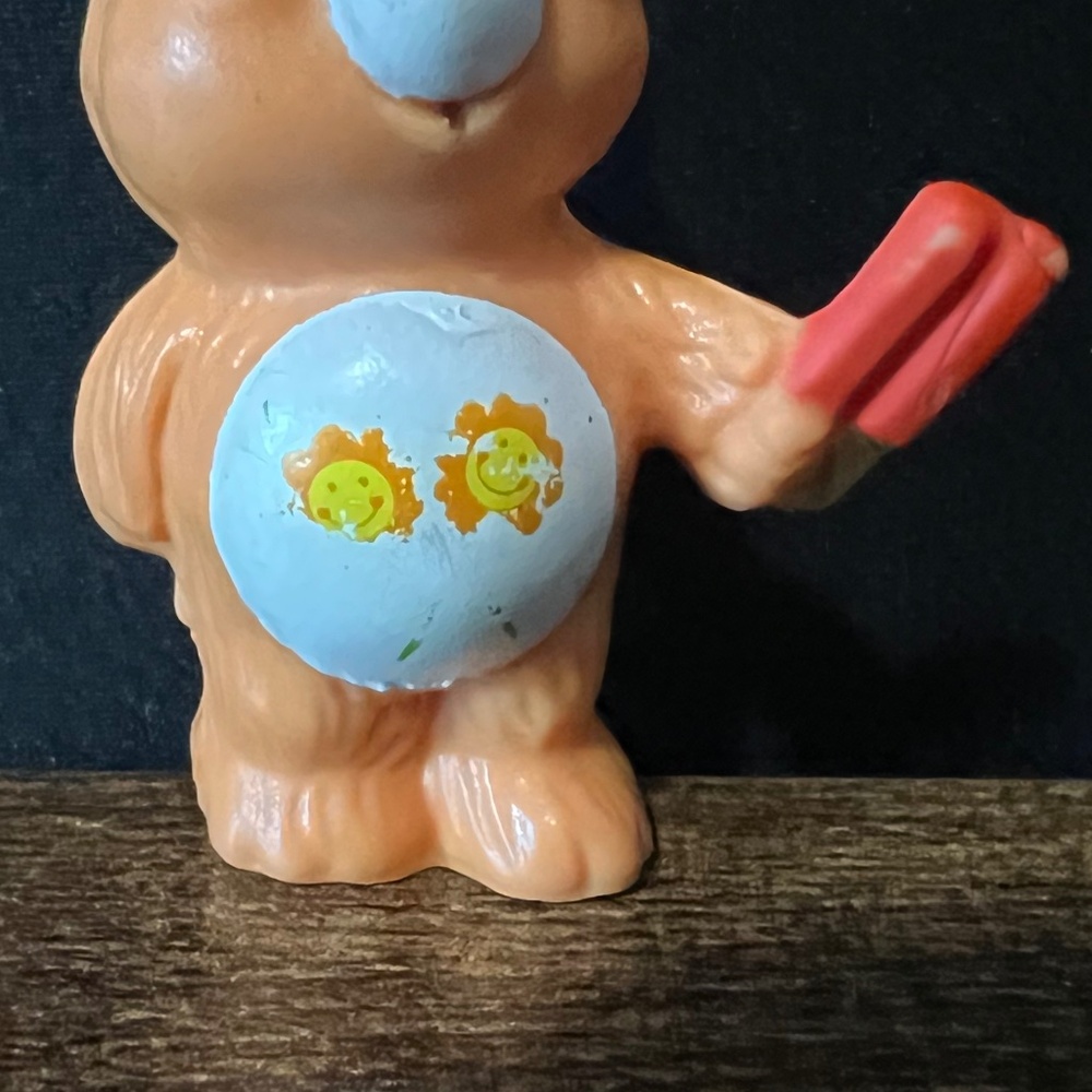 1983 Friend Bear Care Bear Miniature Figure - Picture 6 of 14